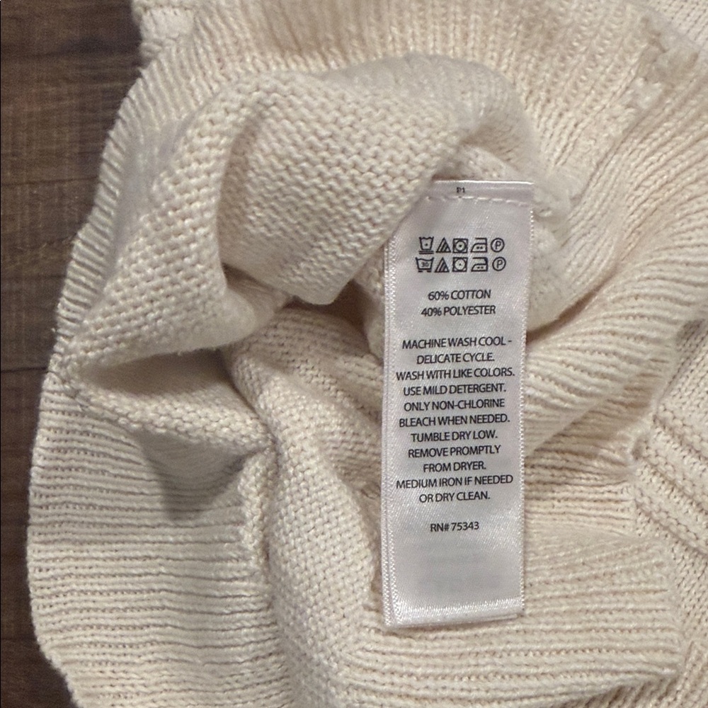 cupcakes & cashmere Cream Button-Up Cardigan - Picture 11 of 11